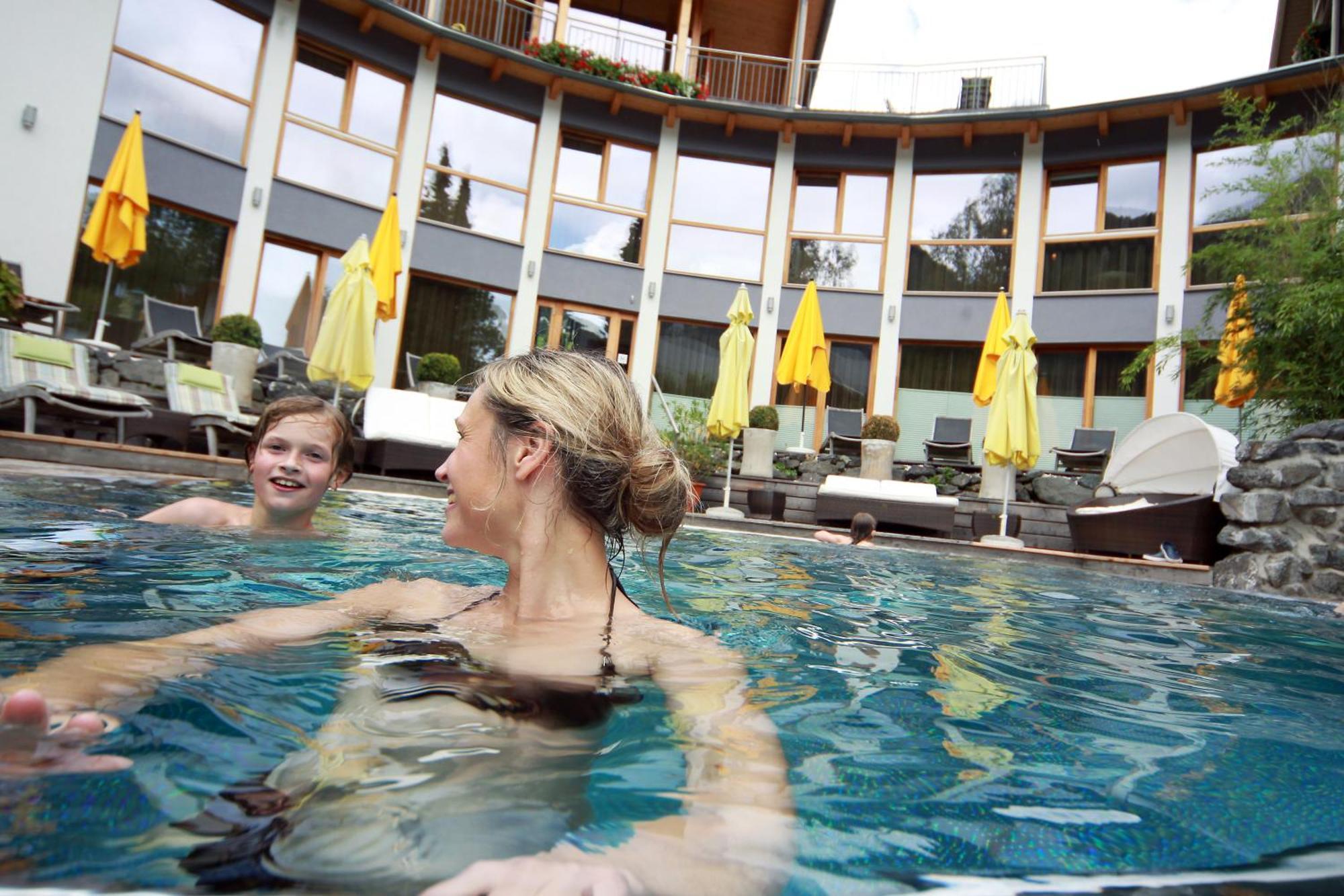 Naturhotel Ortners Eschenhof Bad Kleinkirchheim Bagian luar foto